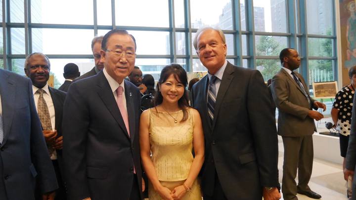 With Ban Ki-moon